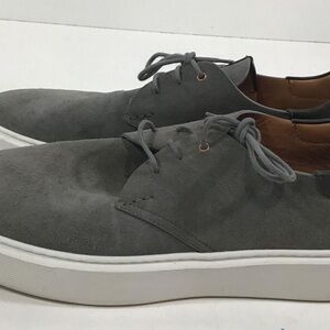Good Man Brand Gray Suede Leather Men's Casual Sneaker Shoes Size 13